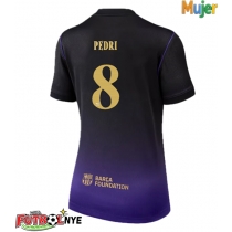 Camiseta Barcelona Pedri Gonzalez #8 Visitante Equipación para mujer 2026-27 manga corta